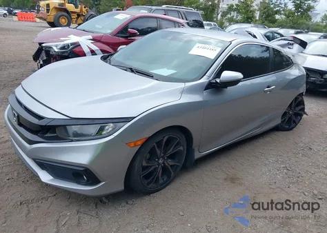 2019 Honda Civic Sport из США, поврежденный, VIN 2HGFC4B82KH307570